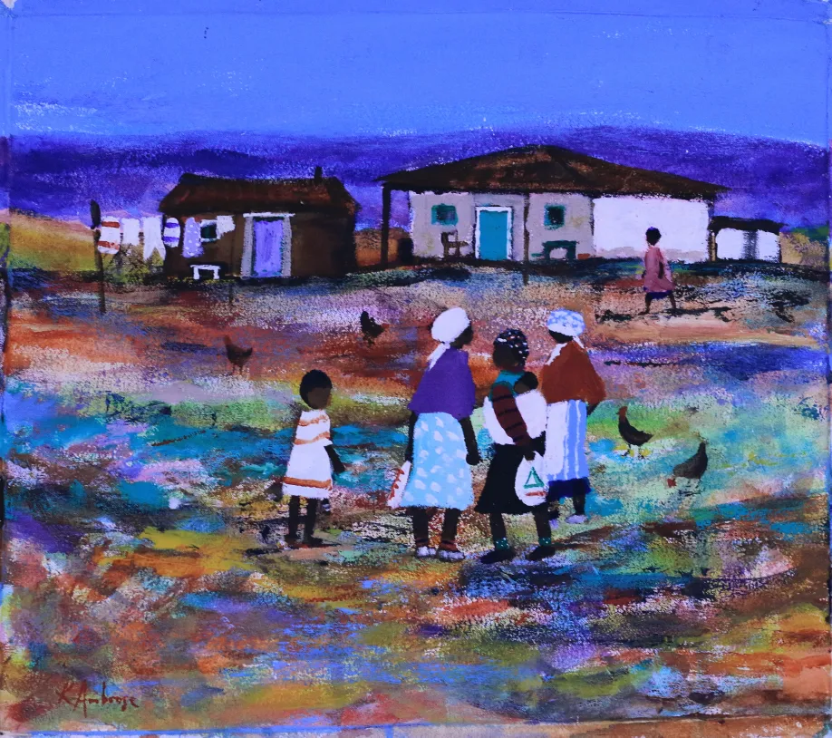 20/20 Vision Centre Office Painting, Painting Credit: K. Ambrose